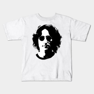 john Lennon Print on Back Kids T-Shirt